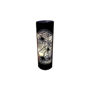 Zylinder Spinnen - mit LED - ca. 8 x 20 cm