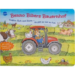 Benno Bibers Bauernhof - Traktor, Kuh und Huhn - da gibt es viel zu tun