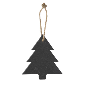 Dekohänger - Baum - Schiefer - ca. 10 x 9 x 0,3 cm