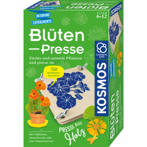 Blüten-Presse - Mitbring-Experimente