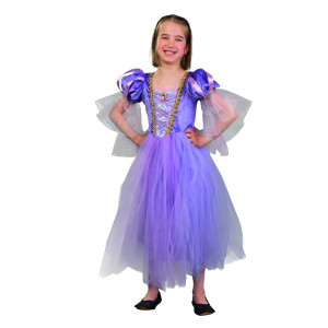 Kostüm - Prinzessin lila - Kinder -  in verschiedenen Größen