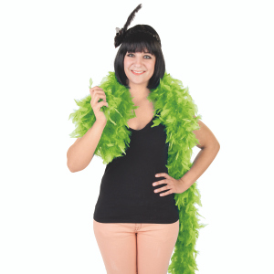 Federboa - ca. 200 cm - grün