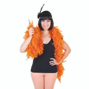 Federboa - ca. 200 cm - orange