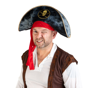 Kostüm - Piratenhut - ca. 60 cm groß