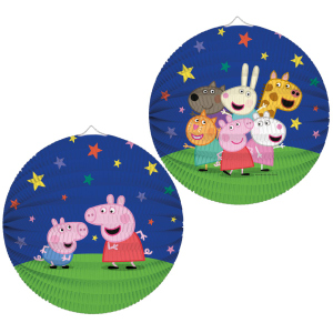 Peppa Wutz - Laterne - aus Papier -  Ø = 25 cm
