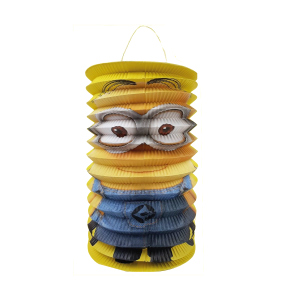 Minions - Zuglaterne - aus Papier - Ø = 15 cm