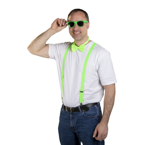 Faschingsset - Neon Dress-up - grün