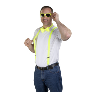 Faschingsset - Neon Dress-up - gelb