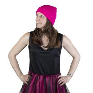 Mütze - für Erwachsene - Neon Pink