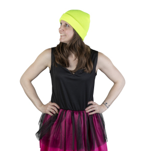 Mütze - für Erwachsene - Neon Gelb