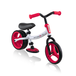 Globber - Laufrad - Go Bike Duo - 8,5 Zoll - weiß/rot