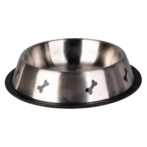 Hundezubehör - Fressnapf - silber - ca. 21 cm