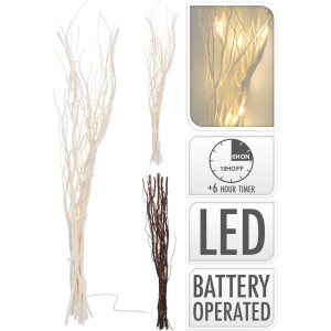 Ästebündel mit LED - 1 Stück