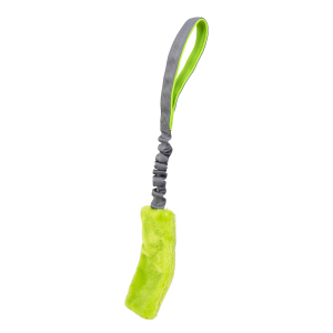 Hundespielzeug aus Plüsch - in Farbe grün - ca. 47 cm