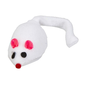 Katzenspielzeug - Rennmaus zum Aufziehen - Ø ca. 4 cm