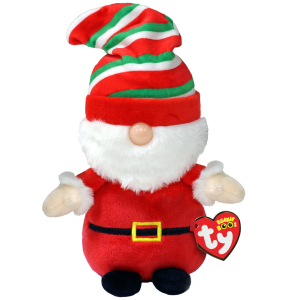 TY Beanie Boo - Plüsch Weihnachtszwerg rot - ca. 14 cm
