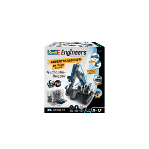 Revell - Adventskalender - Engineers  - Hydraulik-Bagger