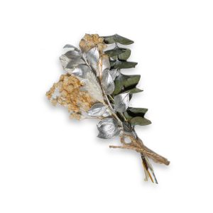 Minibouquet - silber - ca. 15 cm