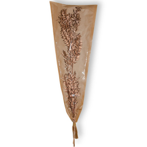 Kunstblumen - Ruscus - kupfer - 2 Zweige - ca. 70 cm