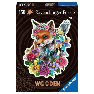 WOODEN Puzzle - Bunter Fuchs - 150 Teile