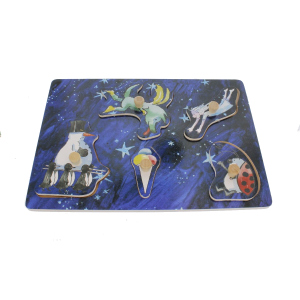 Tabaluga - Holz Puzzle mit Stempel