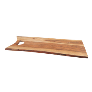 Deko-Holzbrett - braun - ca. 55 x 22 x 1,5 cm