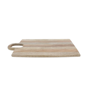 Deko-Holzbrett - hellbraun - ca. 50 x 25 x 1,5 cm