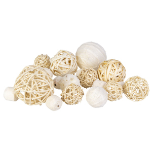 Naturdekokugeln - Set