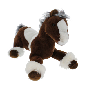 Plüschfigur Pferd - liegend - ca. 45 cm