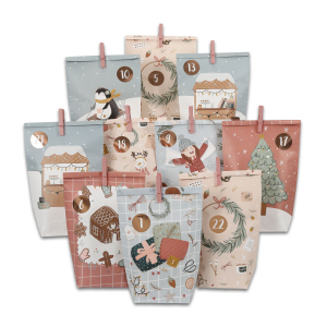 Adventskalender-Bastelset - Weihnachten