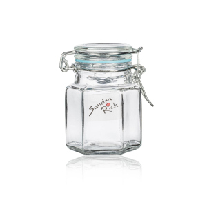 Sandra Rich - Mini Vorratsglas - ca. 5,7 x 5,7 x 8 cm