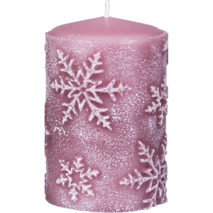 Stumpenkerze - Elsa - ca. 6,5 x 10 cm - rosa