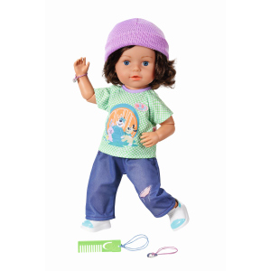 BABY born - Brother - Play & Style - brünett - 43 cm