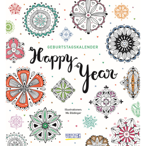 Geburtstagskalender - Happy Year