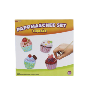 Pappmascheeset Cupcake
