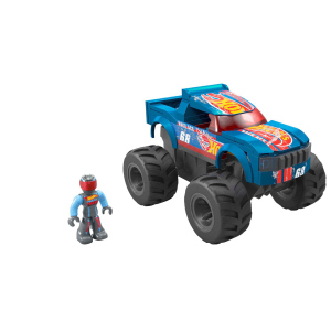MEGA - Hot Wheels - Smash-und-Crash Race Ace Monster Truck