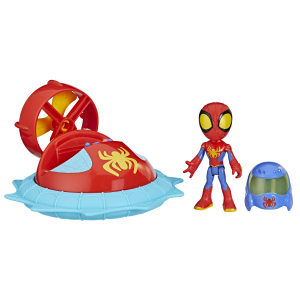 Spidey und seine Superfreunde - Web Spinners - Spidey mit Luftkissen-Gleiter