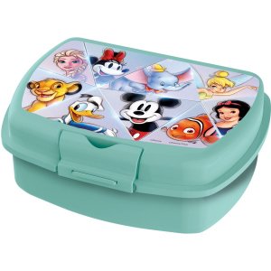 Disney 100 - Brotdose - blau - ca. 18 x 6,5 x 14 cm