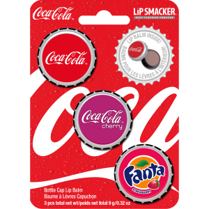 Coca Cola - LiP SMACKER - Lippenbalsam - 3er Set