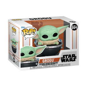 Funko POP! - Star Wars Sammelfigur - Grogu mit Prama