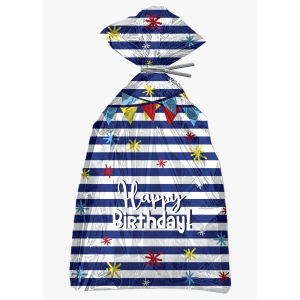 Partytüten - Happy Birthday! - ca. 27 x 12 cm - 20 Stück