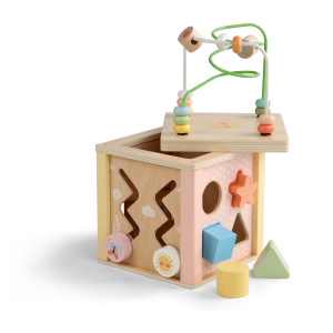 Besttoy - Holz Activity Würfel - Nature