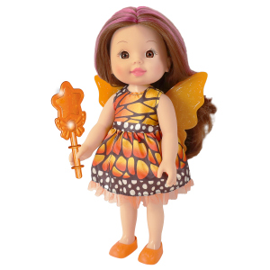 Besttoy - Stehpuppe Jana - Fee - Brünett - ca. 30 cm