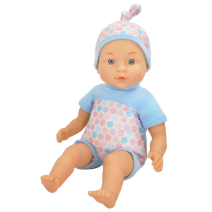 Besttoy - Babypuppe Maggy - mit Fütterzubehör - ca. 33 cm