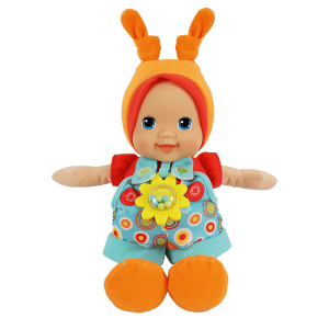 Besttoy - Weichpuppe Lenni - mit Rassel - ca. 30 cm