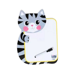 Stundenplan - abwischbar - Katze - mit Stift