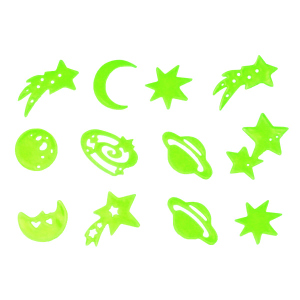 Besttoy - Wandsticker Planeten- Glow in the dark