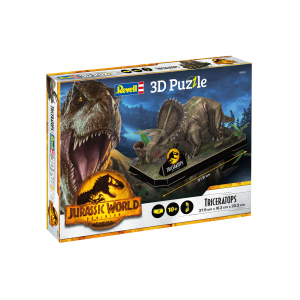 Jurassic World Dominion - Triceratops - 3D Puzzle - 44 Teile