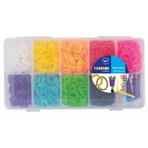 Fancy loops - Loombands - 2700 Stück