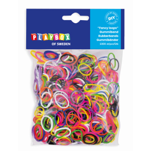 Fancy loops - Loombands - 1000 Stück